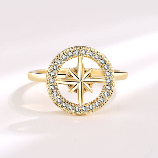 Bague Spinner Polaris – Bijou d’intention Aurora