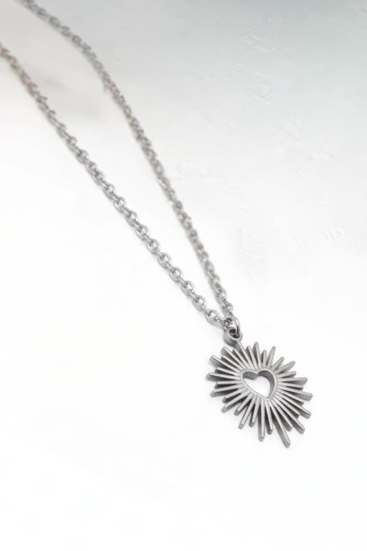 Collier Cœur Guidé - Bijou d'intention Aurora