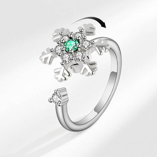 Bague Spinner Polaris - Bijou d'intention Aurora