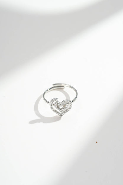 Parure Cœur Cristal 4 Pièces - Bijou symbole Aurora